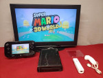 Wii U 32GB System w/Game Pad/Wii Remote+Nun Chuck+Super Mario 3D World