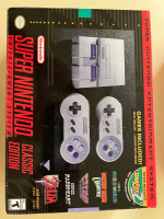 NEW NES & SNES Nintendo Classic Mini w/ extra controller & ext cable