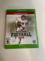 New - XBox One Game - Maximum Football 2019