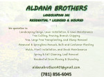 landscaping, snow removal, tree cutting, mulch,  fall cleaning