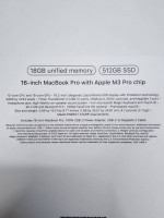 Macbook pro 16 m3 pro chip