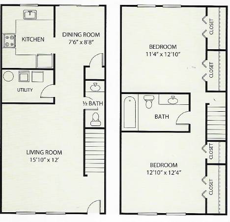 👀❗WOW ❗👀Spacious 2 Bedroom Townhome! Holly Hill Townhomes!