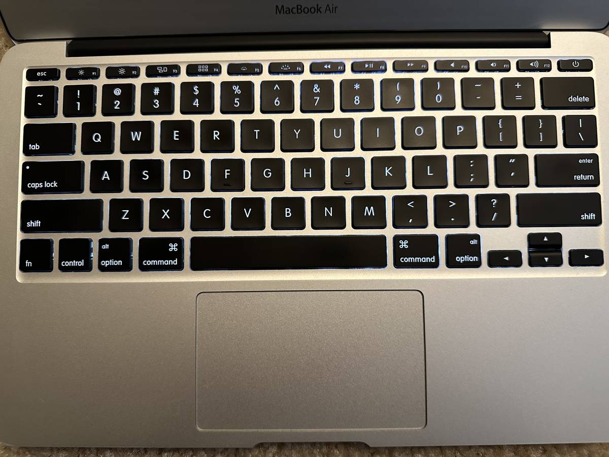 MacBook Air, 11-inch, Mid 2012