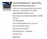 2019 16" MacBook Pro i9