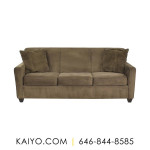 Raymour & Flanigan Track Arm Sofa and Ottoman (Was 1500)