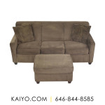 Raymour & Flanigan Track Arm Sofa and Ottoman  (Was 1500)