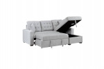 New//**--**Sectional Sofa Right Side Facing Chaise with Pull Out Bed