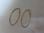 Fashion gold earrings - 4 pair