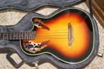 Ovation 4 String Acoustic/Electric Bass Guitar