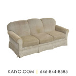 Raymour & Flanigan Three Seat Skirted Sofa (Was 1500)