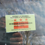 2017 Volkswagen Passat inspection certificate displaying valid status until December 2024.