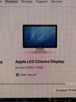 Apple LED Cinema Display 24”