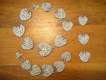 Antique Sterling Silver Butterfly Necklace & Bracelet (Scrap Price)
