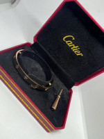 Cartier love bracelet (rose gold, silver, yellow gold)