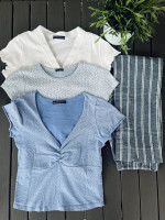 4 Brandy Melville Items for $50 - Blue/Grey/White