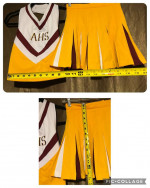 Vintage 1990's Ankeny Hawks High School Cheerleading Uniform