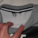 Nike Air Gray, Black,White Sweater-Missing Tag-Fits Like A YM See Meas