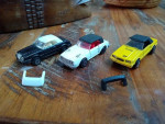 (3) 1983 Road Champs "Rag Tops" LeBaron, Mustang & Riveria