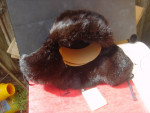 HAT RUSSIAN FUR COSSACK HAT WITH EAR FLAPS  NEW