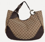 Gucci•●•CHARLOTTE -GG Canvas HoBo Bag (Pre-Owned)