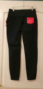 New SPANX Cotton (Stretch) dark blue Cropped Denim Leggings – S/P (2-4