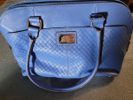 Tignanello Blue Organizer Purse