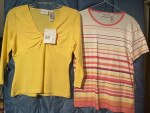 LIZ CLAIBORNE TOPS PETITE SMALL NEVER WORN WITH TAGS U PICK