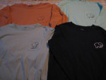 Adult Medium Ivory Ella Long Sleeve Tops - $5 each - Lot #268b socmom