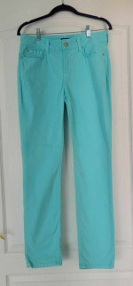 NOT YOUR DAUGHTER’S JEANS (NYDJ) Cotton Stretch Blue Skinny Jeans 4