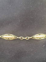 Early 20th Century 18k Yellow Gold Pocket Watch Chain! 15 in.