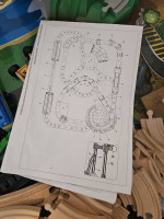 Imaginarium metro line train table