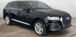 2019 Audi Q7 55 TFSI Premium Plus Sport Utility in black, 7-seater with AWD and recent maintenance.