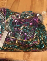 NEW Assorted Mardi Gras Throw Beads Necklaces- 400+ Necklaces ~25lbs