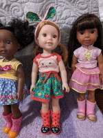 American Girl Wellie Wishers Dolls