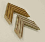 Wooden frame Three waves, width 1.9 inches.