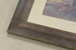 Rustic Distressed Wood Picture Frame 2.1" Wide x 0.8" High.