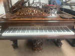 TOTALLY RESTORED STEINWAY ROCOCO STYLE III 8'6″ ROSEWOOD 1871 AVAILABLE