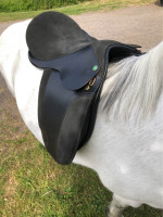 16” Wide Saddle – Like New – Ideal for Wide, Flat-Backed Ponies