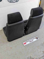 Genuine classic BMW Recaro seats, reupholstered in period correct material, suitable for multiple BMW models.