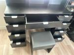Black 9drawer vanity