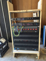 Soundboard Audio Rack Yamaha Reverberator MotoMidi dbx ADJ Livewire