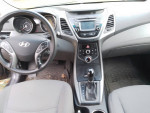 Interior view of 2015 Hyundai Elantra SE FWD featuring steering wheel and control panel
