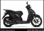 2023 Black Piaggio Liberty 150 S Scooter: SALE + FREE WINTER STORAGE