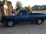 1991 Dodge D250 truck with 174292 miles, featuring original paint and air bags for camper balance.