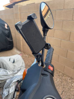 Blue Moped Scooter- Kymco Agility 125cc