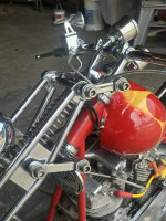 Vtg Harley Davidson Chopper 1975