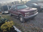 1996 Chevrolet Silverado 1500 truck with new parts and minor repairs needed, parked outdoors.