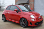 2015 FIAT 500 Abarth in red with manual transmission showcased in great running condition