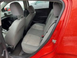 Interior view of a 2012 Chevrolet Sonic showing spacious back seat area