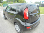 2013 Kia Soul Sport SUV in black, clean and well-maintained, showcasing its sleek design and exterior details.